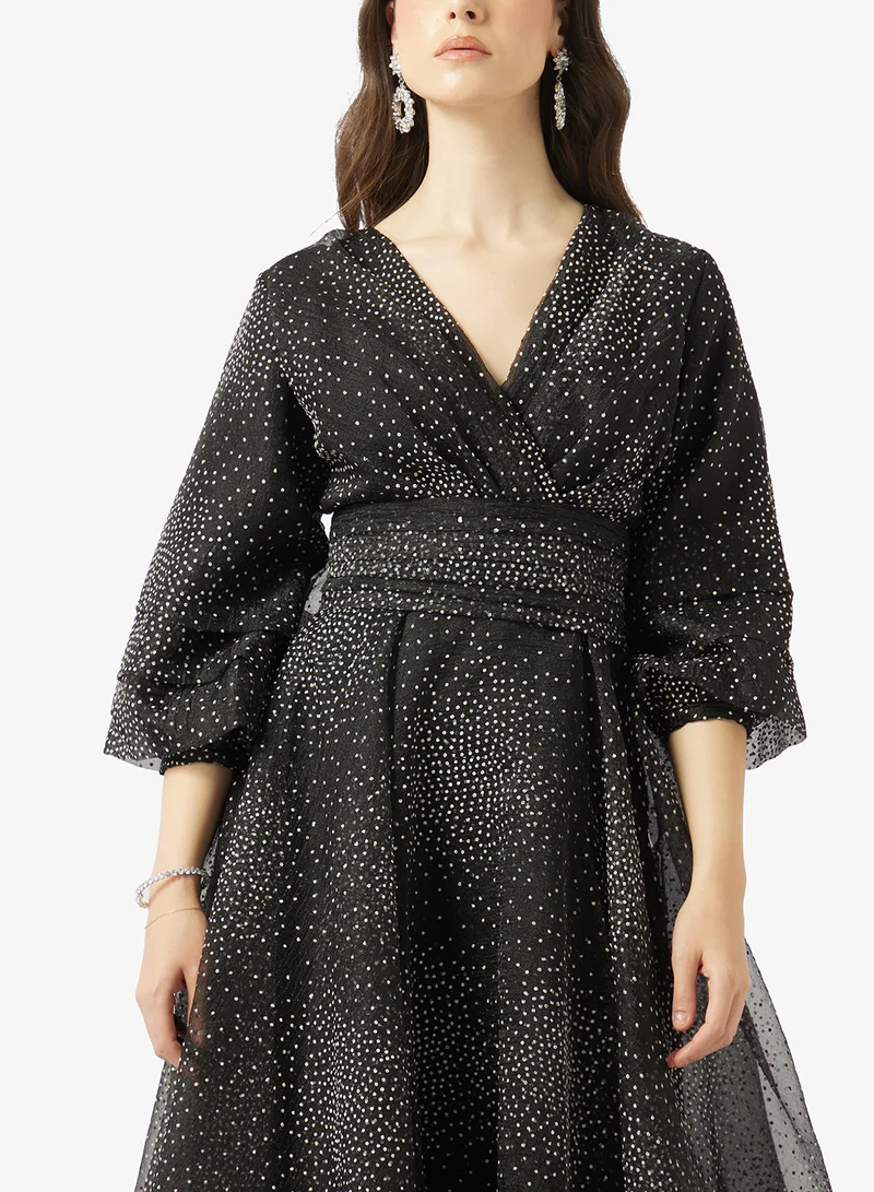 Namshi X  Shimmer Evening Dress for Women | Best Price UAE