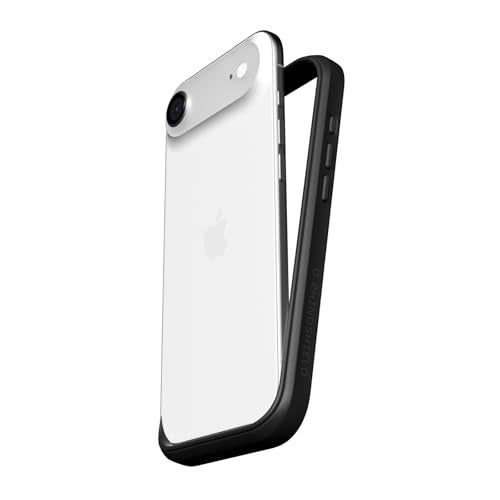 RHINOSHIELD جراب هاتف RhinoShield متوافق مع iPhone Air موديل NX واقي مطور بدون لوحة خلفية تصميم نحيف مقاوم للصدمات مع حماية من السقوط بمعايير عسكرية باللون الأسود - Image 1