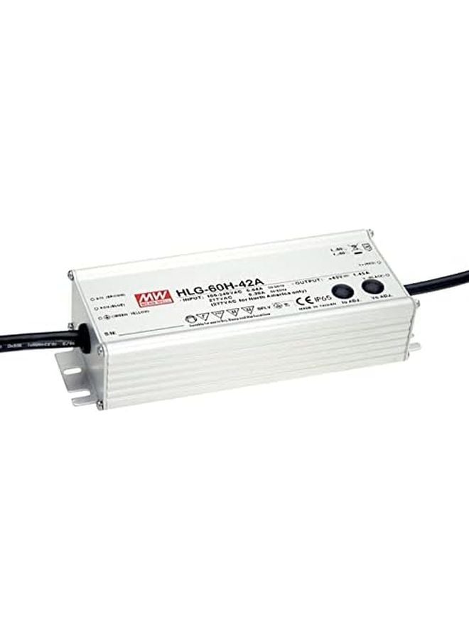 Mean Well HLG 60H 24A 60W Class 2 Enclosed Power Supply 24V 2500mA - Image 2