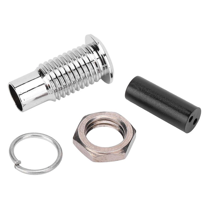 Brass LED Holder Bezel Mount 3mm Flat Metal Base with Gasket Nut 20Pcs Set for PCB Assembly - Image 4