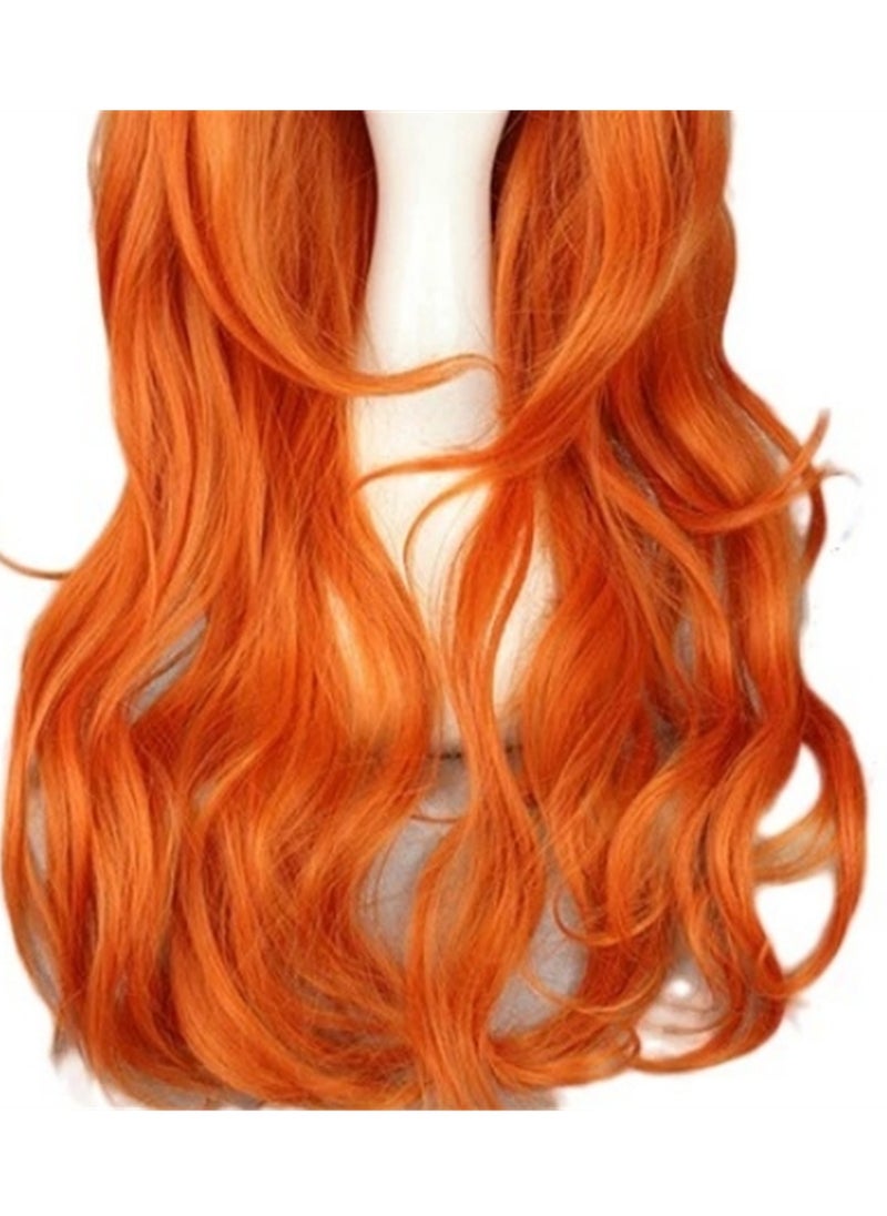 One Piece Nami Two Years Later anime wig orange long curly hair cosplay wig costumes dress up wig - pzsku/Z3BA82DD53F88FD24B121Z/45/_/1709791325/5d2601a7-6d36-4a54-b394-b4313651b71e