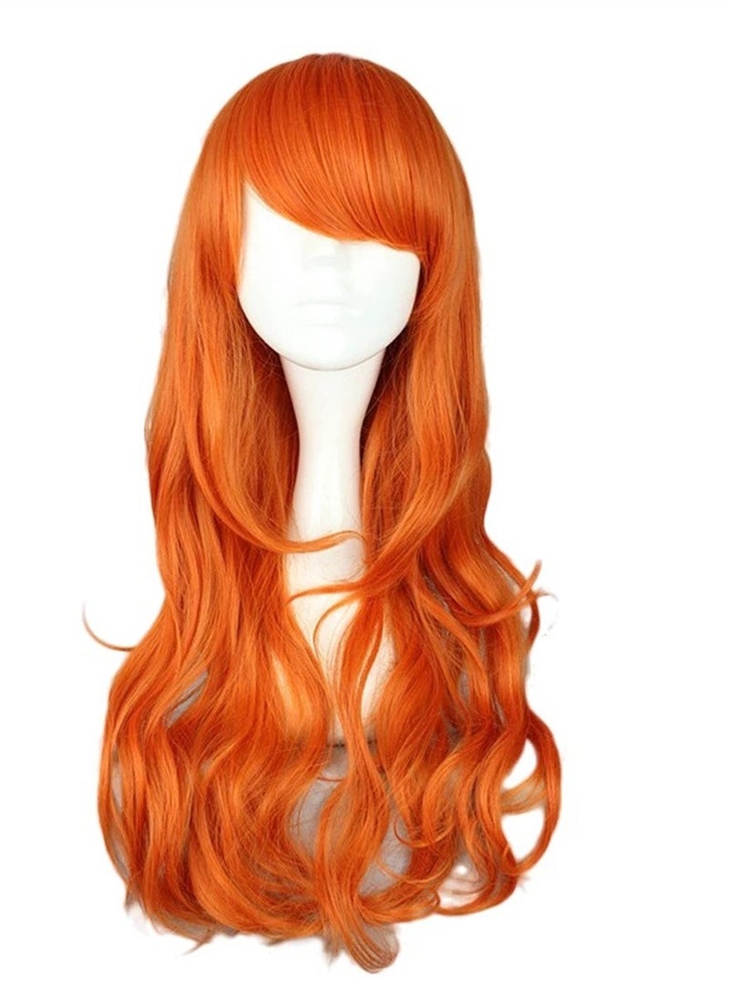 One Piece Nami Two Years Later anime wig orange long curly hair cosplay wig costumes dress up wig - pzsku/Z3BA82DD53F88FD24B121Z/45/_/1709791325/5d6490c1-ace2-4bf6-be14-0a336c043cdb