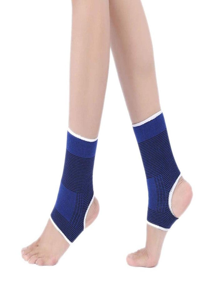 LUXXII (2 Count Elastic Ankle Brace Support Compression Wrap Movement Protection Ankle Sport Fitness Guard Band - Image 1