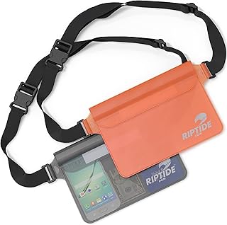 Riptide Riptide Waterproof Fanny Pack Waist Pouch (2 Pack) for Men & Women Dry Bag Water Resistant with Adjustable Strap  - Image 1