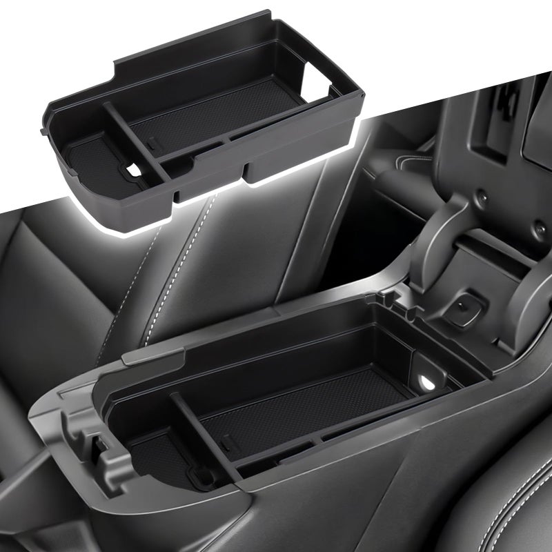 Neepiar Center Console Organizer Compatible with GMC Terrain 20182022 2023 2024 2025 Armrest Storage Box Middle Console Tray Interior Accessories