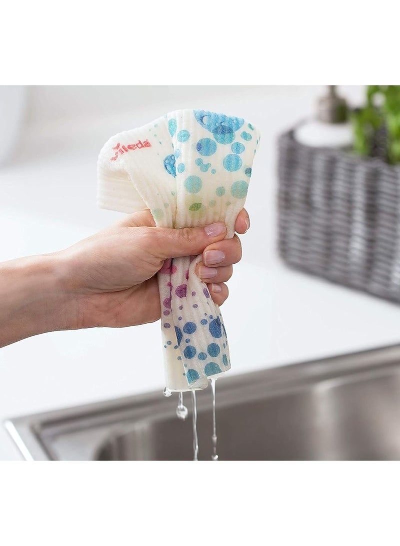 Vileda A set of Vileda cleaning tools, 3 absorbent sponges from the Design Collection, 3 stainless steel scourers and 3 tip top sponges - Image 3