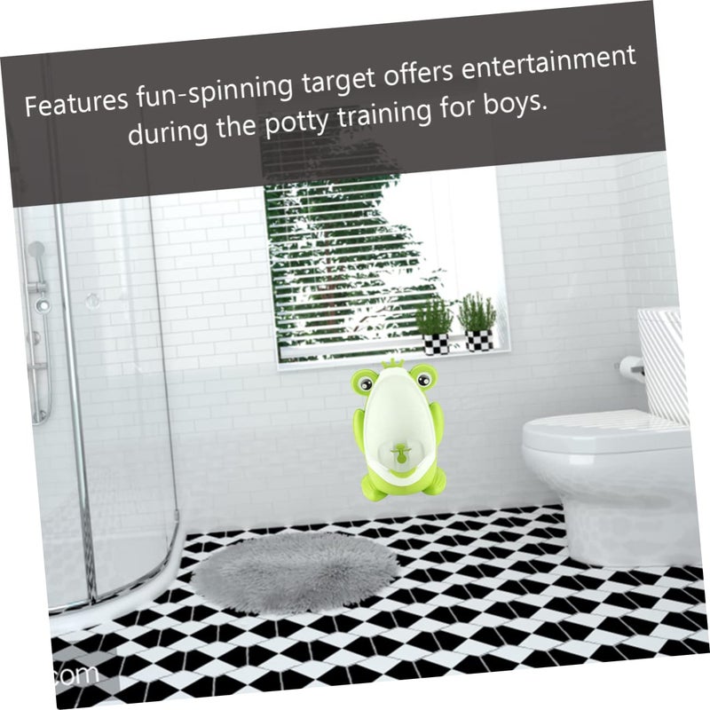 Wall Mounted Potty Training Toilet For Boys And Girls With Fun Spinning Design Space Saving Urinal - Image 3