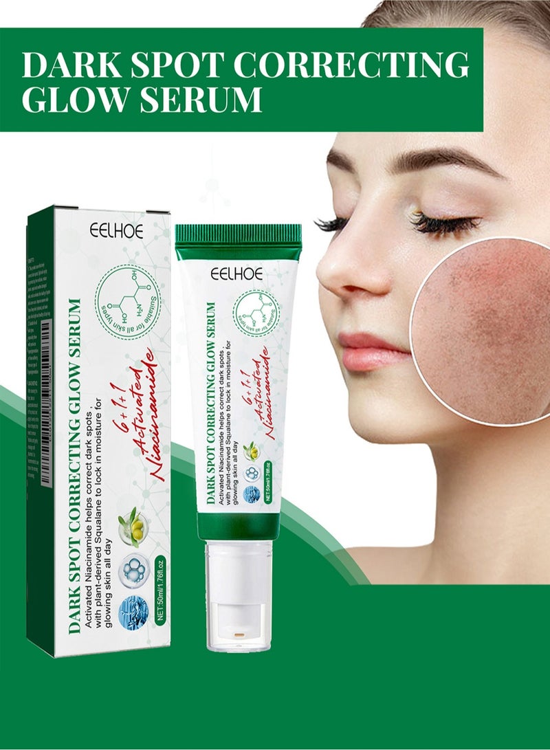 إيلهو سيروم تصحيح البقع الداكنة، سيروم مرطب للتفتيح والإشراقة، علاج للبقع الداكنة، يصلح البهتان، للبقع الناتجة عن حب الشباب، الخطوط الدقيقة، فرط التصبغ والدوائر السوداء 50 مل - Image 2