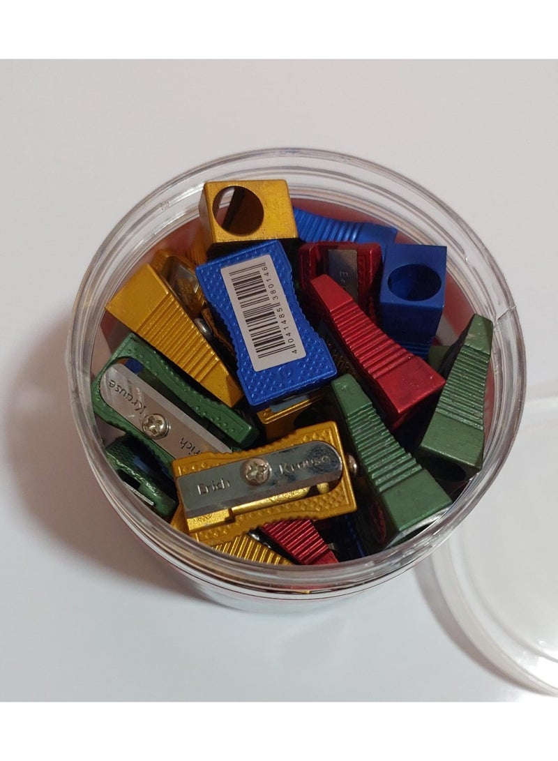 ErichKrause FERRO COLOR METAL SHARPNER 1 HOLE 48 PCS - Image 1