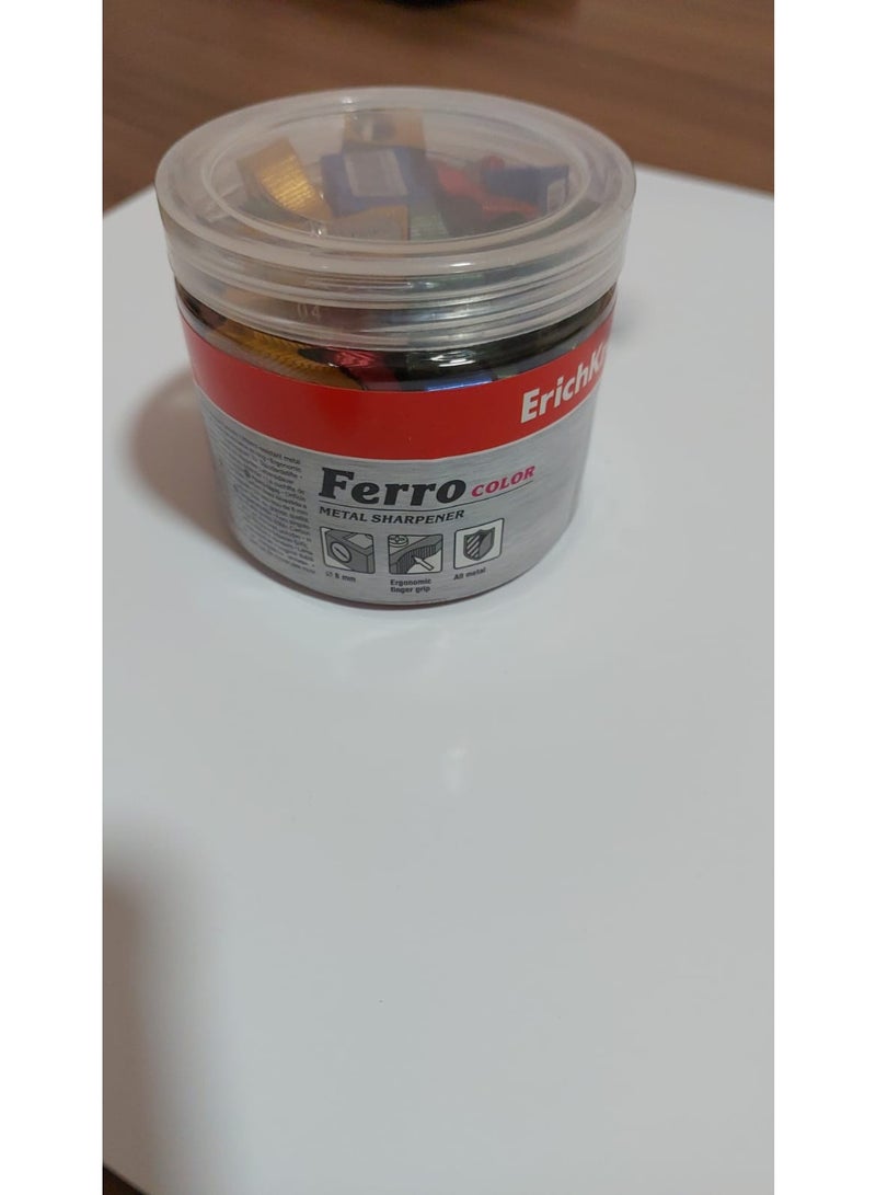ErichKrause FERRO COLOR METAL SHARPNER 1 HOLE 48 PCS - Image 2