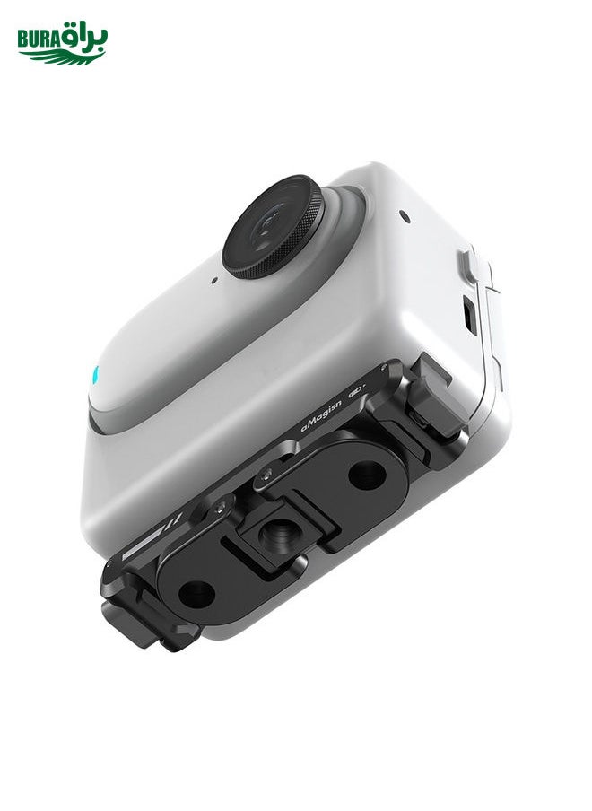 BURAQ For Insta360 GO 3 / 3S aMagisn Magnetic Fast Disassembly Bottom Seat Bracket Sports Camera Accessories  - Image 3