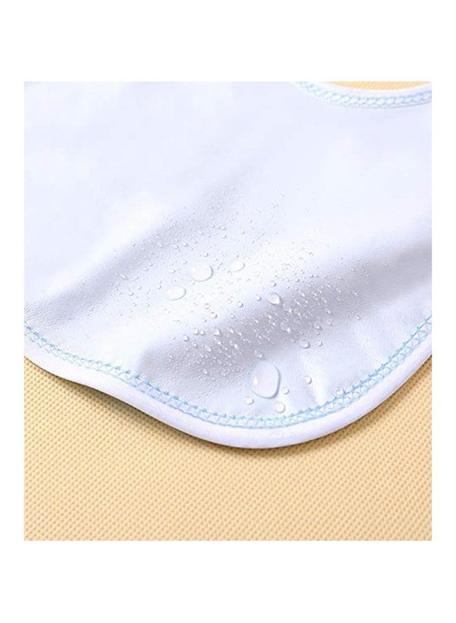 Joy Buzz Waterproof Spill Resistant Baby Feeding Printed Cotton Bibs With Snap Button Closure for 0 to 12 months new born baby/toddler - Pack of 3 (Multicolor 3) - Image 5