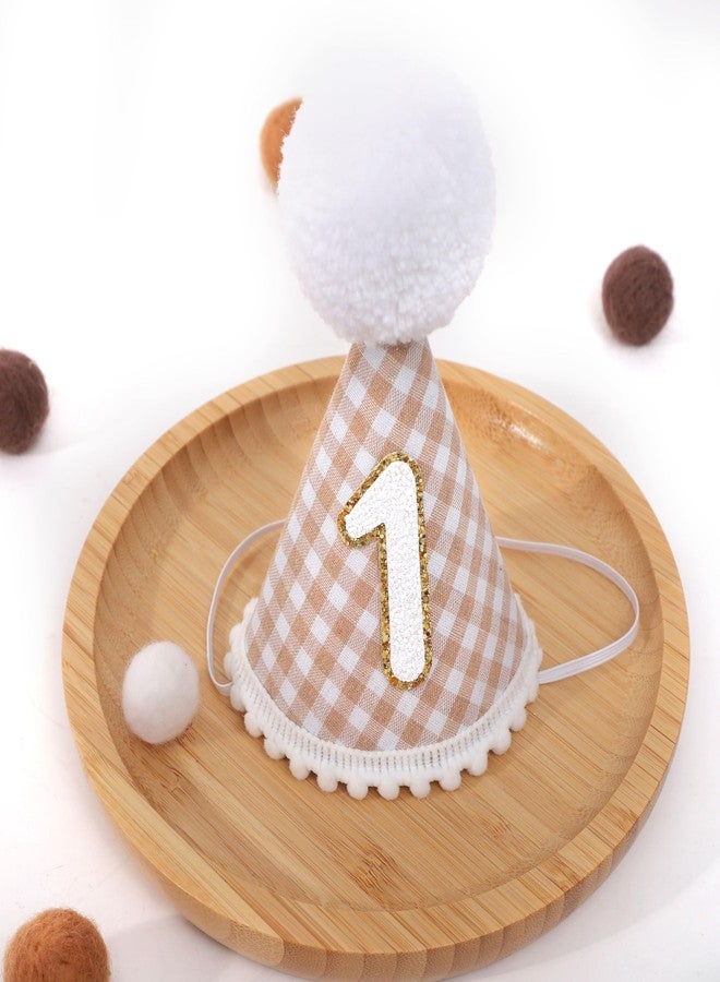 اي جيه كي في دبليو قبعة زينة عيد الميلاد الأول من Agkvw Boho - ديكور طبيعي محايد على طراز غينغهام - Image 2