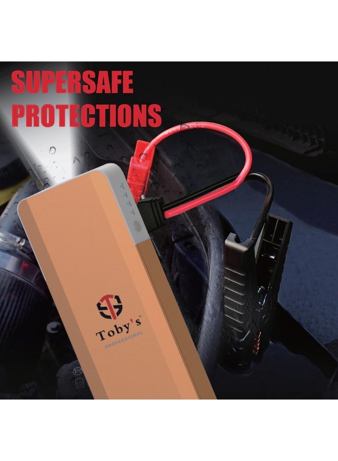 Toby's X19 PRO Jump Starter  For Cars 16000mAh And 59.2WH Power with PD 30W Power Bank For Electronic Devices - Image 3