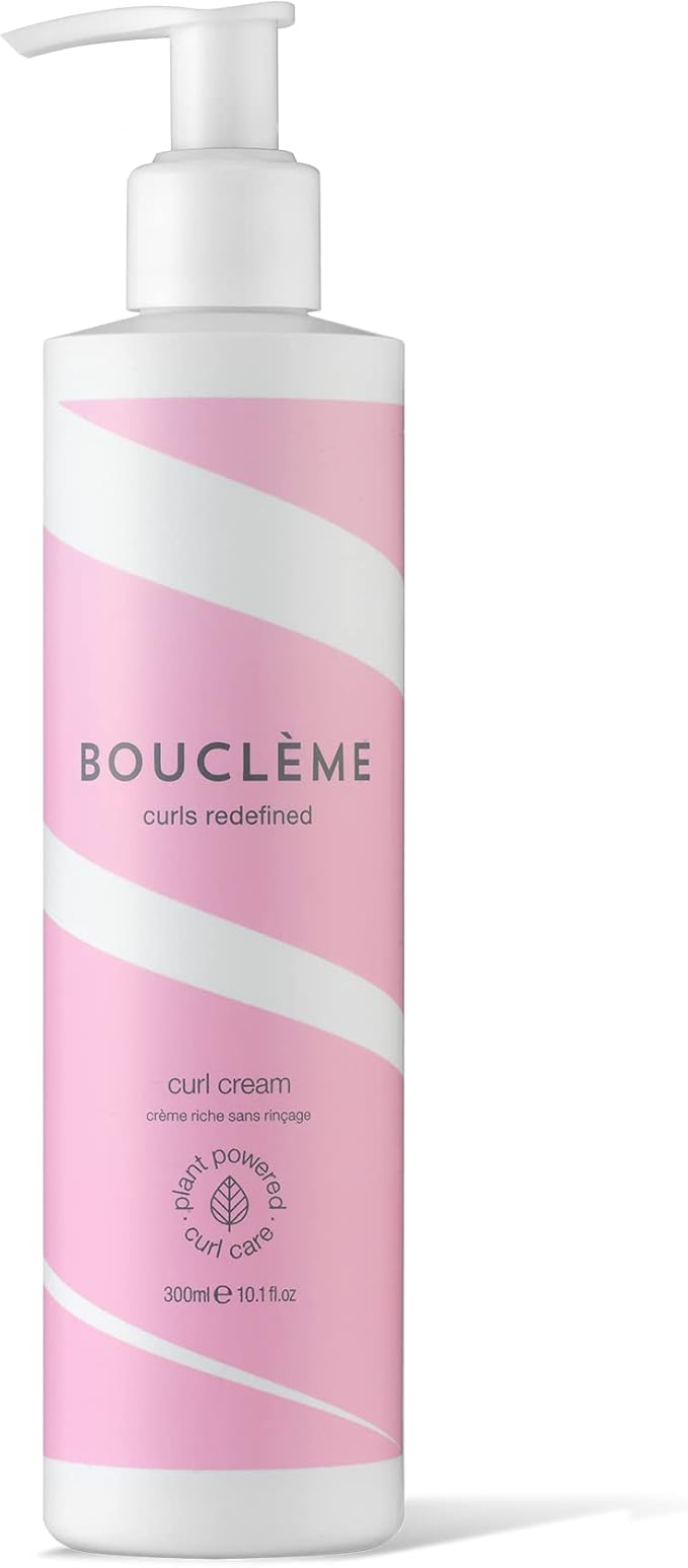 Boucleme Bouclme Curl Cream Leave In Hold Cream for All Curl Types 96 Naturally Derived Ingredients and Vegan 300ml - Image 1