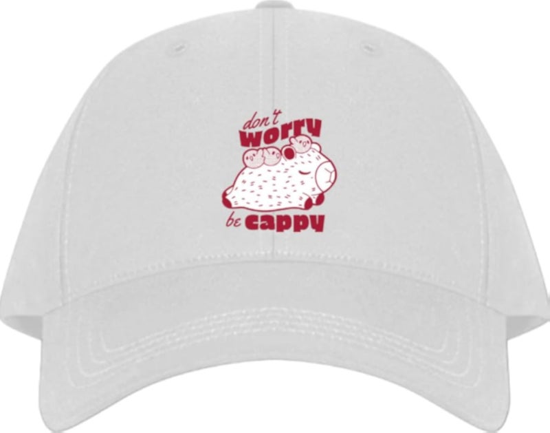 OUT OF THE WAY I[A]M Planets unisex baseball cap White