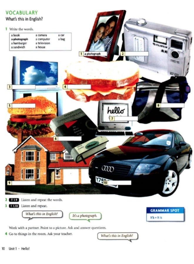 كتاب أوكسفورد New Headway - كتاب الطالب - المستوى المبتدئ (Beginner) - إصدار 2000 - Image 4