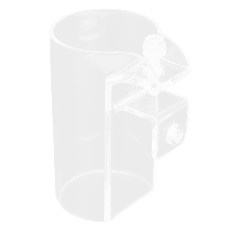Fish Feeder Acrylic Aquarium Fish Tank Feeding Ring for Vertical and Horizontal Glass - Image 2