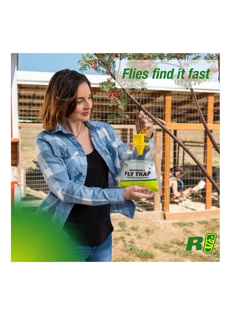 RESCUE Outdoor Disposable Hanging Fly Trap  - Image 2