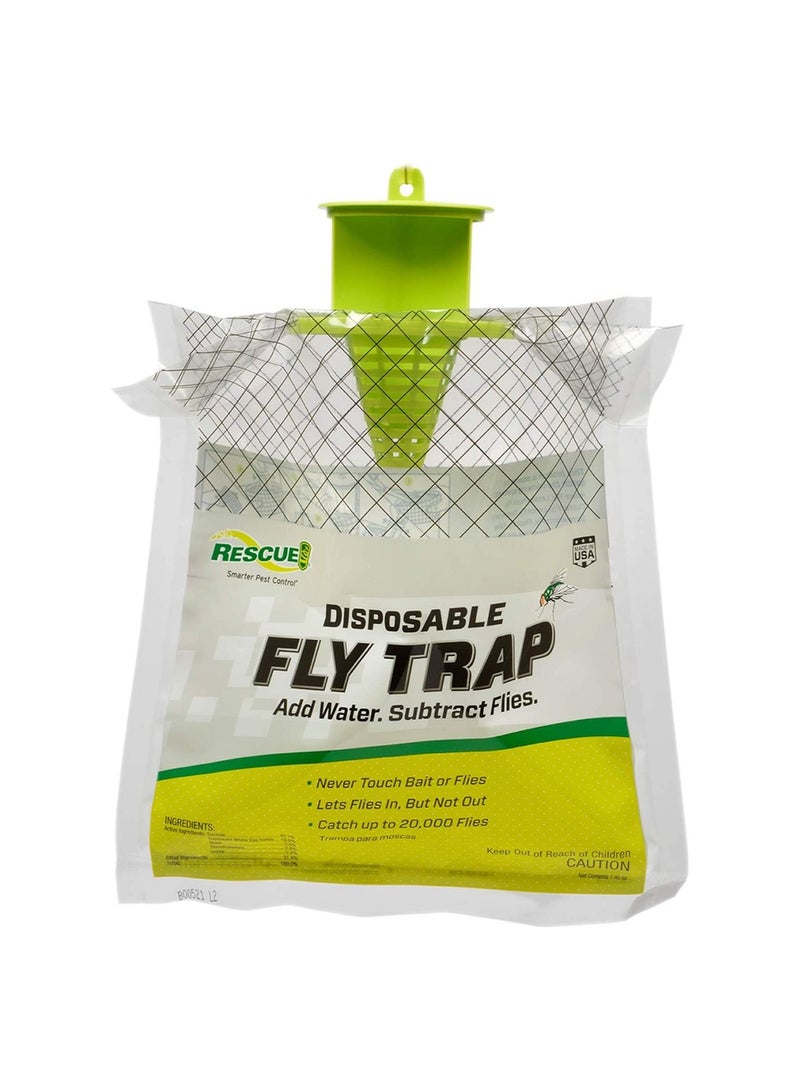 RESCUE Outdoor Disposable Hanging Fly Trap  - Image 1