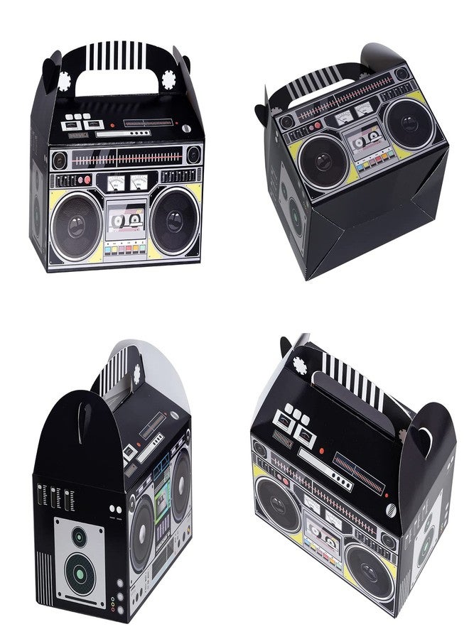 Fumwase 12 Pieces 80s 90s Novelty Boom Favor Boxes Boombox Prop Radio Decorations Table Centerpieces Decor for Retro 1980s Theme Hip Hop Party Favors - Image 3