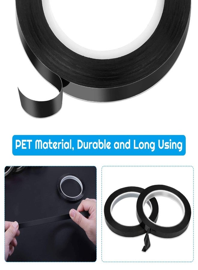 Audab 6 Rolls 1/4 Pinstripe Tape Vinyl Chart /White Board Tape Lines Dry Erase Whiteboard Thin Tape Pinstriping Graphic Grid Marking Tape - Image 5