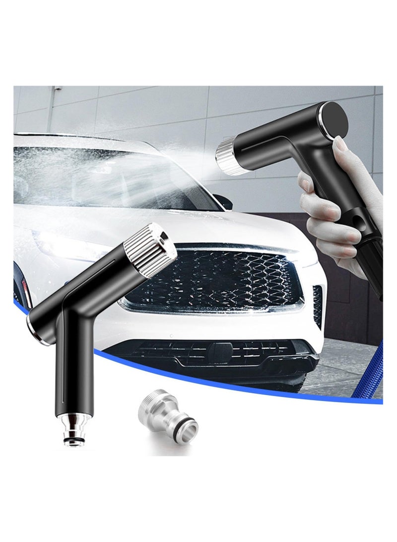 SYOSI رأس خرطوم الحديقة بمهام متعددة، رأس خرطوم المياه، مثالي لري النباتات، غسيل السيارات، العناية بالحيوانات الأليفة، رش الكلاب، استحمام الحيوانات الأليفة، العناية بالعشب وتسميد النباتات - Image 1