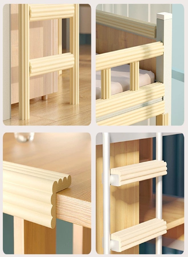 OLWICK® 1 Piece High Dense Foam 2 Meter Baby Proofing Edge & Corner Guards Strip + 2 Piece Door Baby Finger Pinch Guards (Cream) - Image 4