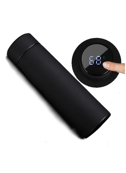 Smart thermos flask,LCD display temperature, coffee thermos flask, portable hot or cold water bottle
