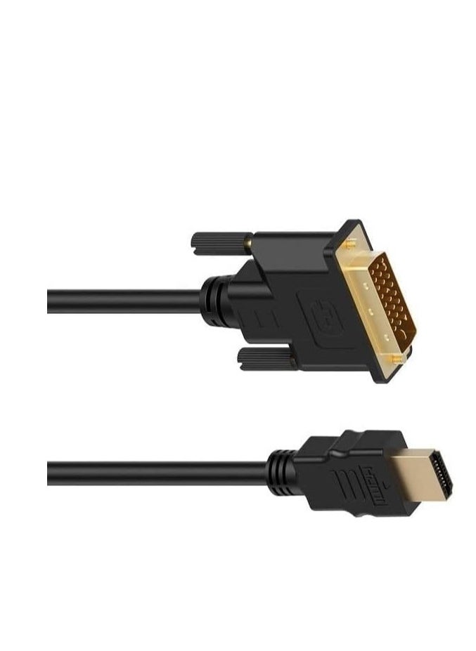 keendex kx2508 HDMI to DVI-D Video Cable Adapter - HDMI Male to DVI Male - HDMI to DVI Cable 1080p for high resolution LCD and LED monitors - pzsku/Z3BA999F42E05D0B6C463Z/45/_/1721470807/f6ed725e-a5b3-4b2c-8b93-f6473154d896