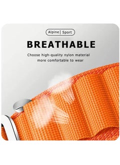 KASTWAVE Nylon Watch Band Compatible with Samsung Watch 5 Pro 45mm / Galaxy Watch 5 40mm 44mm / Galaxy Watch 4 40mm 44mm / Watch 4 Classic 42mm 46mm Bands, Woven Sport Strap for Men Women  - Image 4