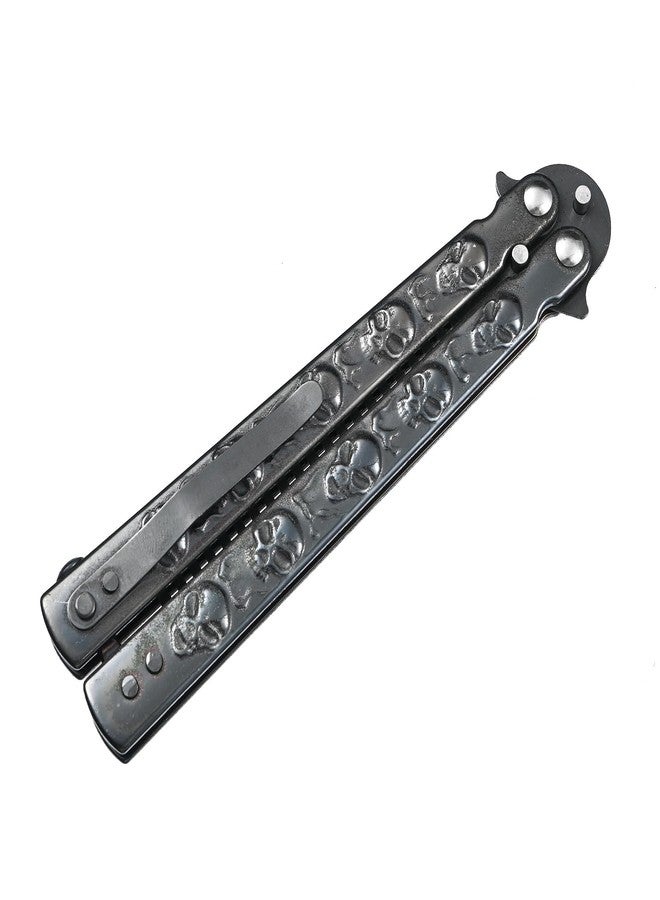 WILD TACTICAL Black Titanium Punk Foldable Combs Stainless Steel Folding Practice Combs Hair Styling Tools for Sport Outdoor Use - Image 4