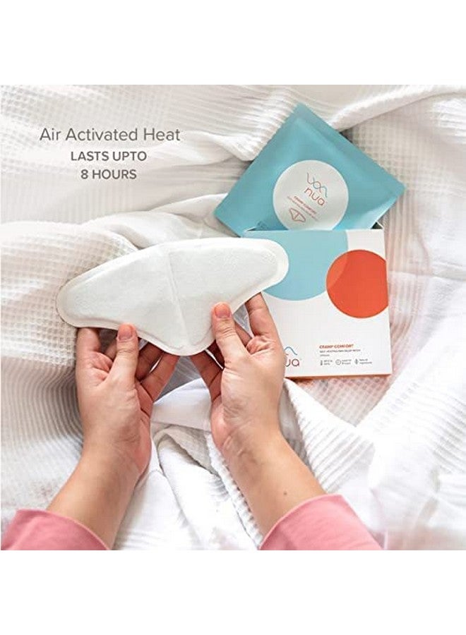 Nua Cramp Comfort || 3 Heat Patches For Period Pain And Cramps || 100% Natural Ingredients And Portable || 8 Hours Pain Relief || Quick Relief From Menstrual Pain  - Image 2