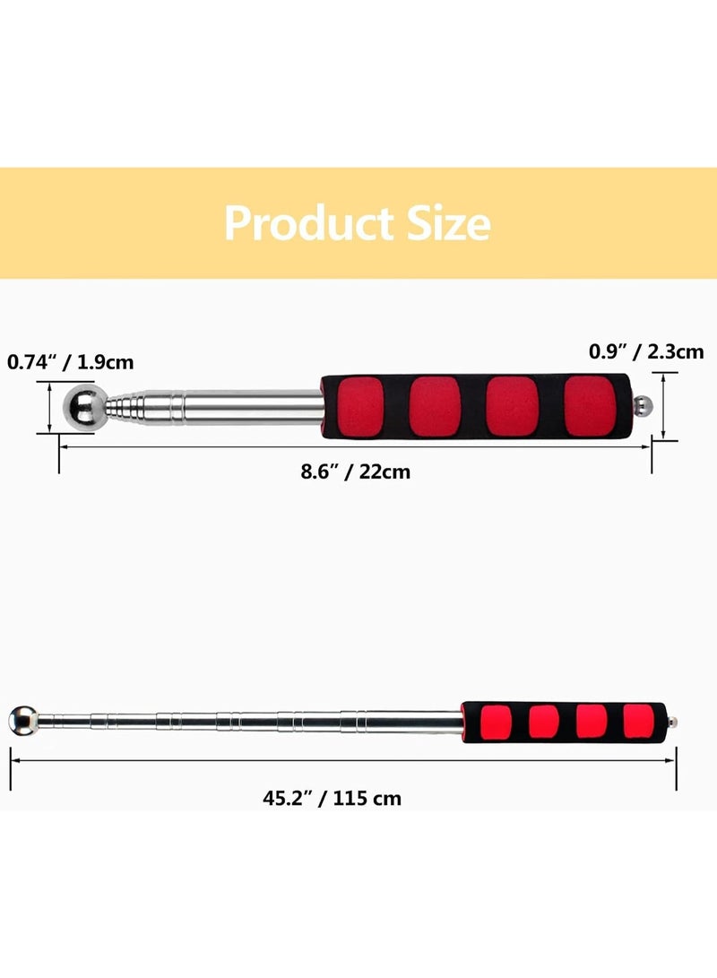 CMGTYYD Telescopic Empty Drum Hammer, Tile Hollow Checker, Sound Detection Hammer Test Tool for House Decoration For House Decoration Inspection (1.6M) - Image 2