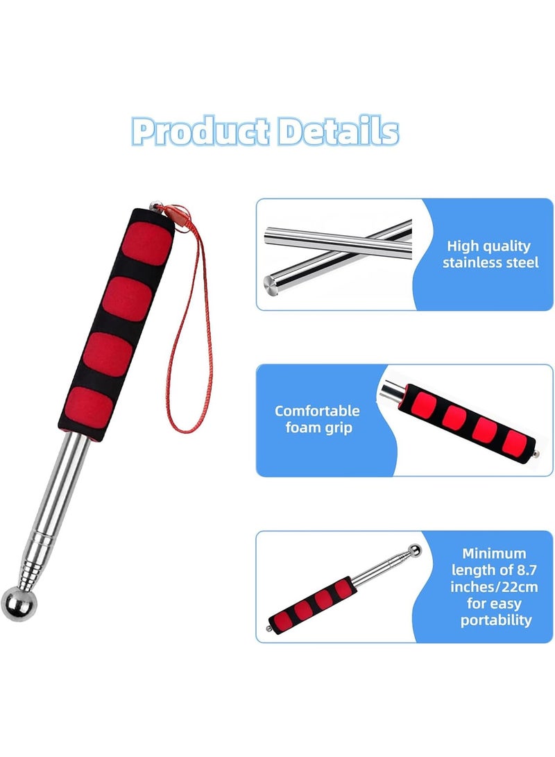 CMGTYYD Telescopic Empty Drum Hammer, Tile Hollow Checker, Sound Detection Hammer Test Tool for House Decoration For House Decoration Inspection (1.6M) - Image 3