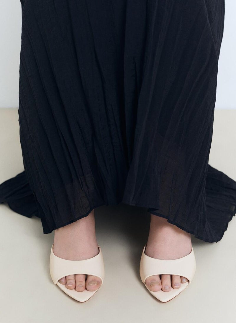 MANGO Casual Pointed Heel Sandals  - Image 5
