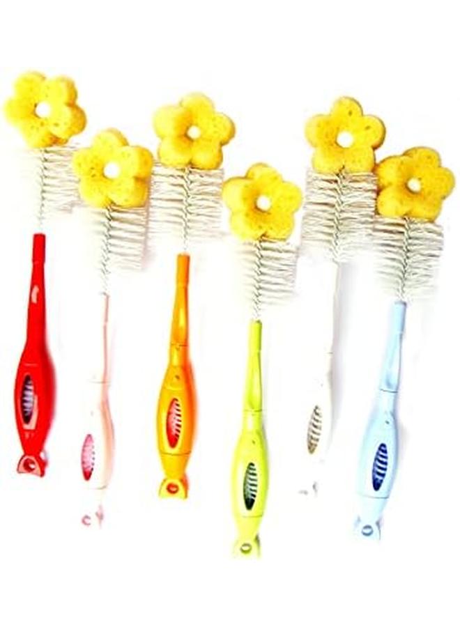 وي بيبي مجموعة فرشاة تنظيف الزجاجات والحلمات بألوان متنوعة - Image 3