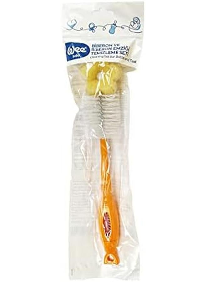 وي بيبي مجموعة فرشاة تنظيف الزجاجات والحلمات بألوان متنوعة - Image 4