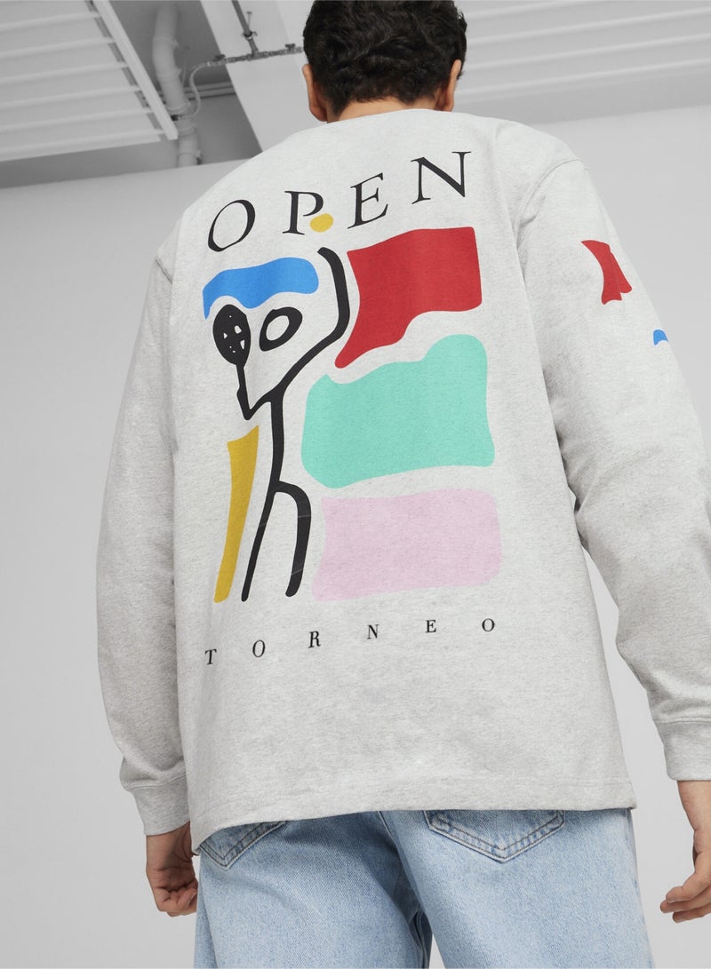 بوما تيشرت تورنيو بأكمام طويلة House of Graphics Torneo  - Image 3