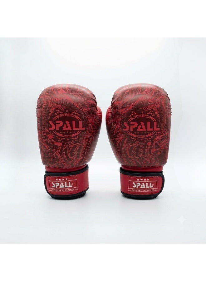 Spall Limited Edition Boxing Gloves Premium Training Gloves for Boxing Kickboxing Muay Thai MMA Sparring Heavy Bag Fitness Gym Workout Professional Protective Gloves for Men Women Youth - Image 1