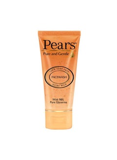 Pears Pure And Gentle Daily Cleansing Facewash Mild Cleanser With Glycerine Balances Ph 100% Soap Free 150 G  - Image 2