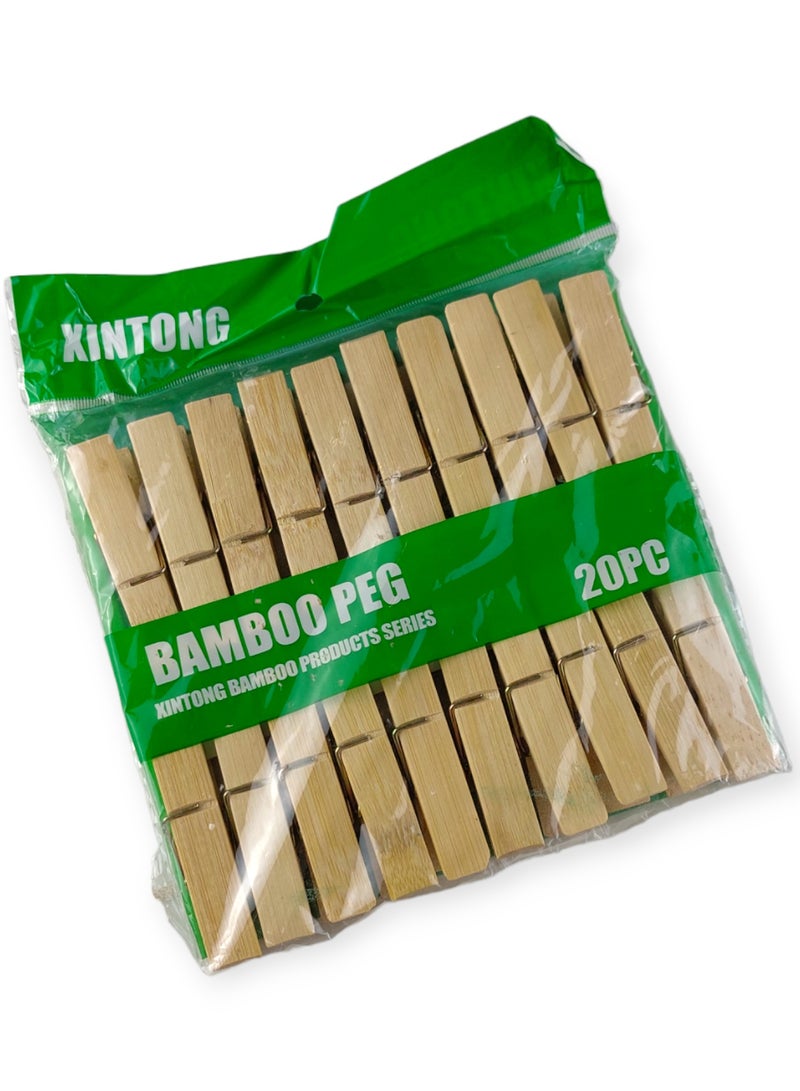 Wooden Clothes Pin - 20 Pcs - Image 4