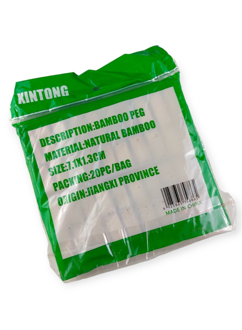 Wooden Clothes Pin - 20 Pcs - Image 3