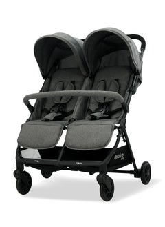 asalvo Stroller Double Ultralight - Henry - Grey  - Image 1