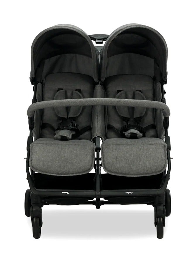 asalvo Stroller Double Ultralight - Henry - Grey - Image 2