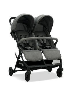 asalvo Stroller Double Ultralight - Henry - Grey  - Image 4