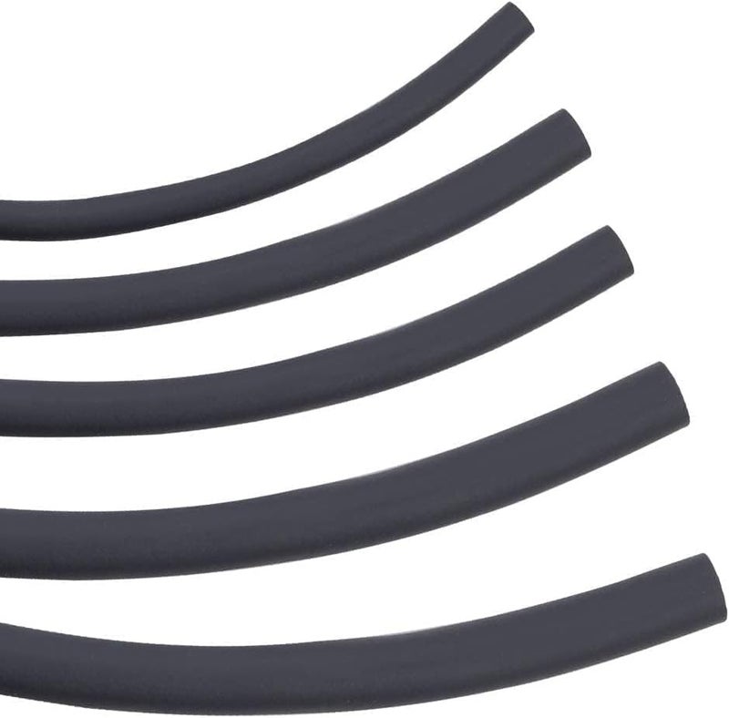 AloneGoer 3 Feet 1/8" 3/16" 0.22" 1/4" 5/16" ID Fuel Line Gas Tube Hose Compatible with Kawasaki EZGO Snowmobile Lawn Mowers Tractors Bike Scooter ATV Golf Cart Motorcycle w 40PCS Clips - Image 4