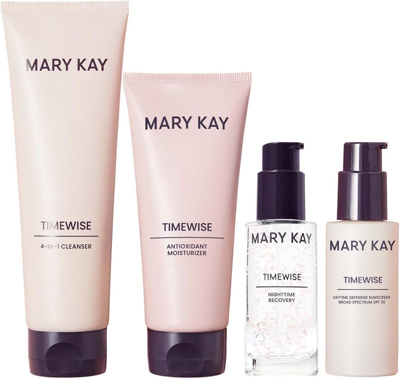 Mary Kay مجموعة ماري كاي تايم وايز المعجزة للبشرة العادية/الجافة - مجموعة كاملة للعناية بالبشرة المضادة للشيخوخة - Image 1