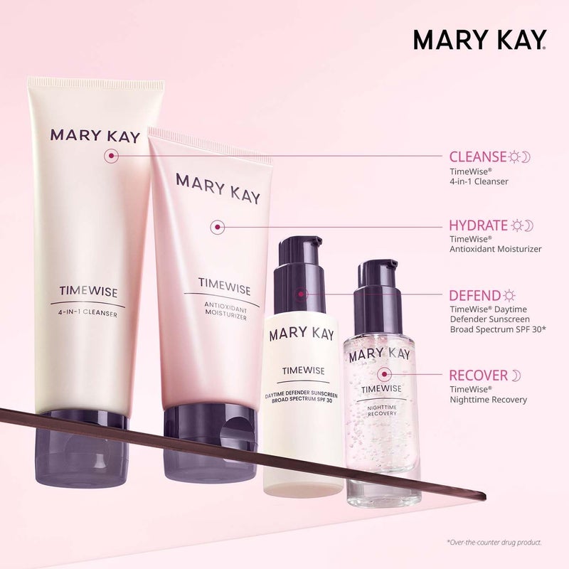 Mary Kay مجموعة ماري كاي تايم وايز المعجزة للبشرة العادية/الجافة - مجموعة كاملة للعناية بالبشرة المضادة للشيخوخة - Image 5