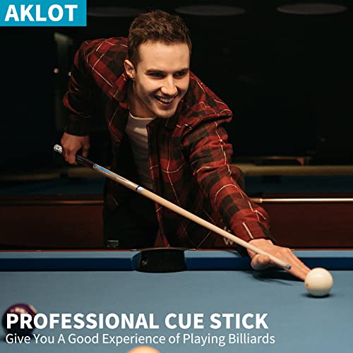AKLOT Pool Cue Stick Pool Cues Set of 2 Made Canadian Maple Wood Cue Stick for Professional Billiard Players - Image 3